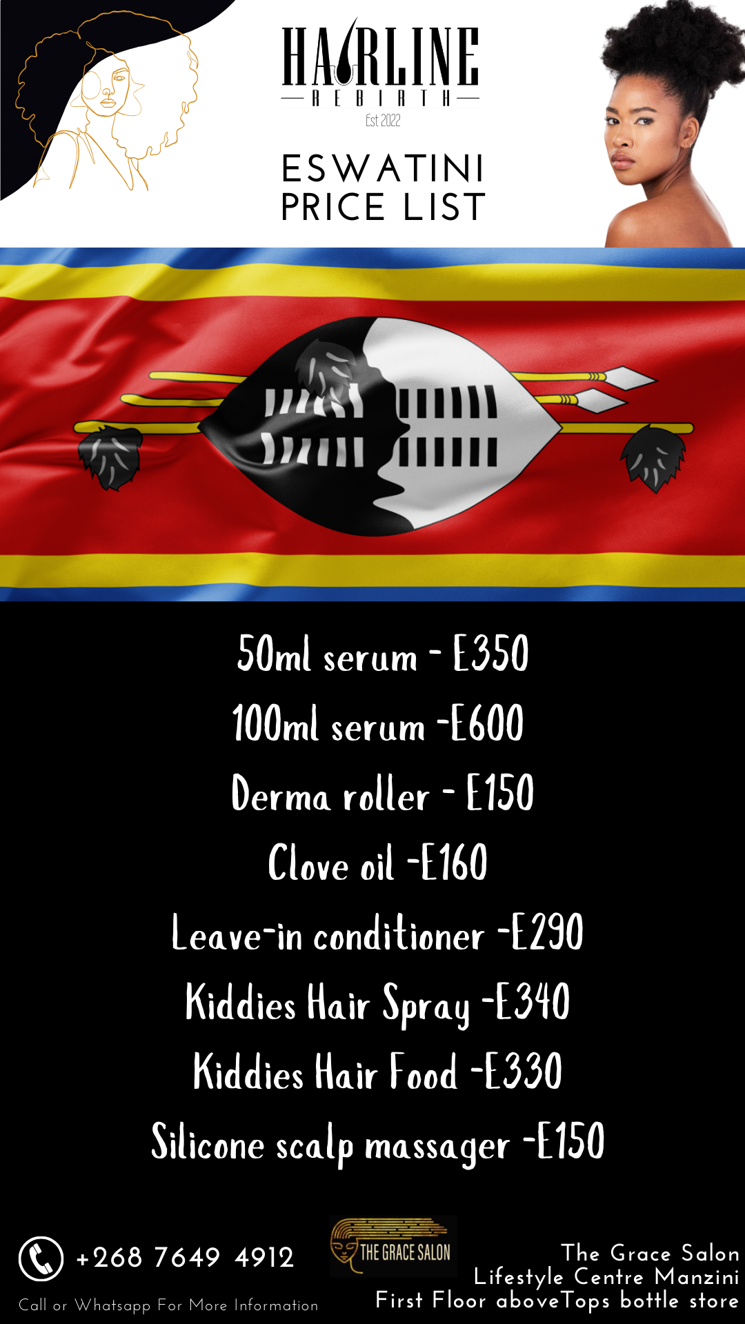 hairline pricelist